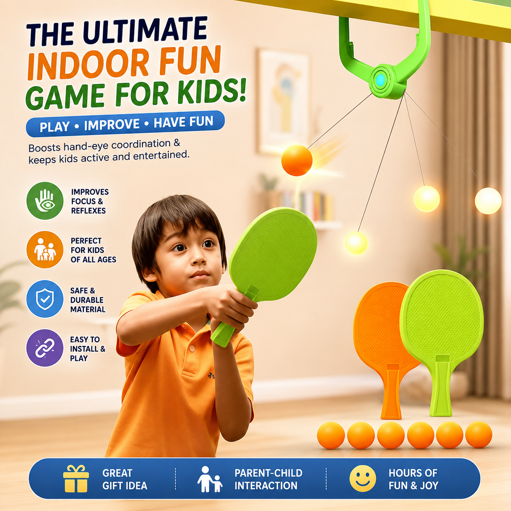 Kids Reflex Training Paddle Game – Active Play Anytime