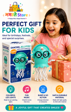 Dancing Jellyfish Toy – Light-Up Musical Bump & Go Toy