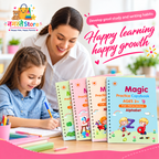 Make Learning Fun with Our 4 Book Magic Copybook Set