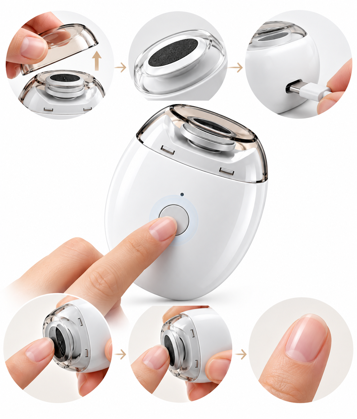 Electric Nail Trimmer for Kids and Adults