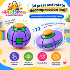 3D Spin & Press Fidget Ball – Fun Sensory Toy for Kids & Adults