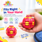 3D Spin & Press Fidget Ball – Fun Sensory Toy for Kids & Adults