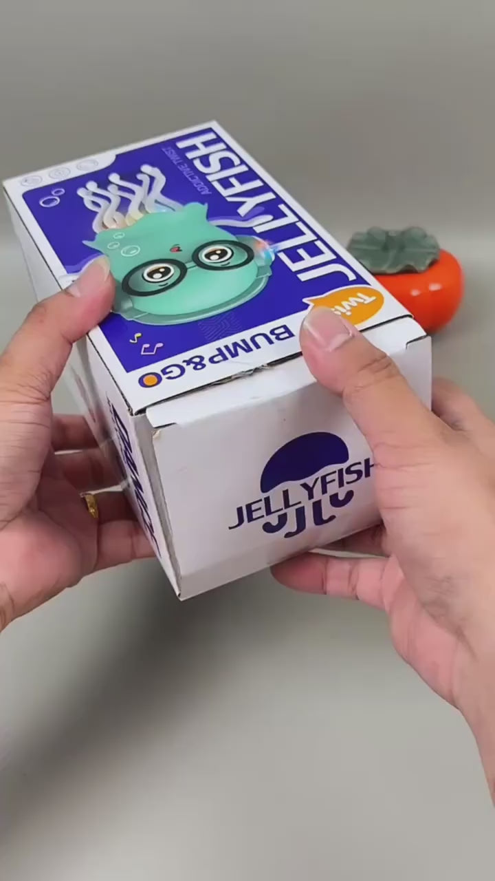 Dancing Jellyfish Toy – Light-Up Musical Bump & Go Toy